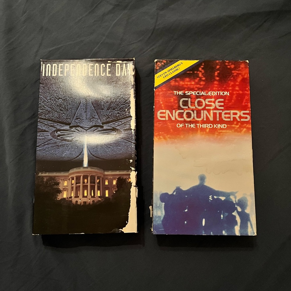 classic sci-fi VHS lot